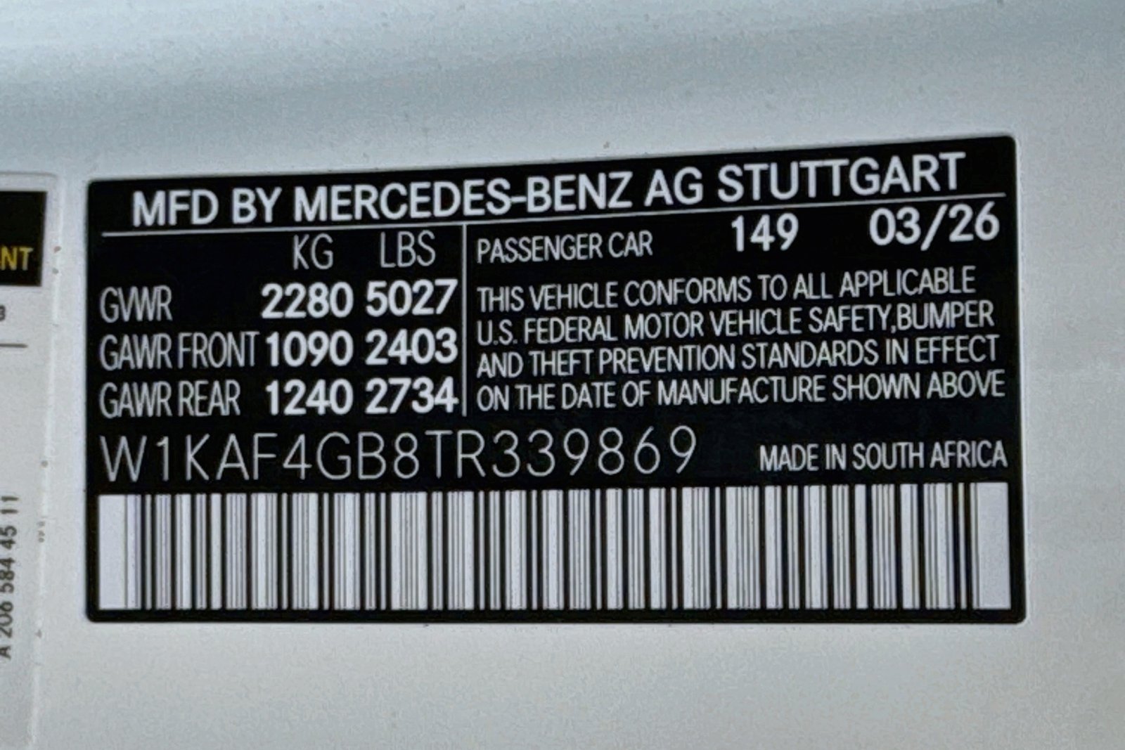New 2026 Polar White Mercedes-Benz C 300 image 30