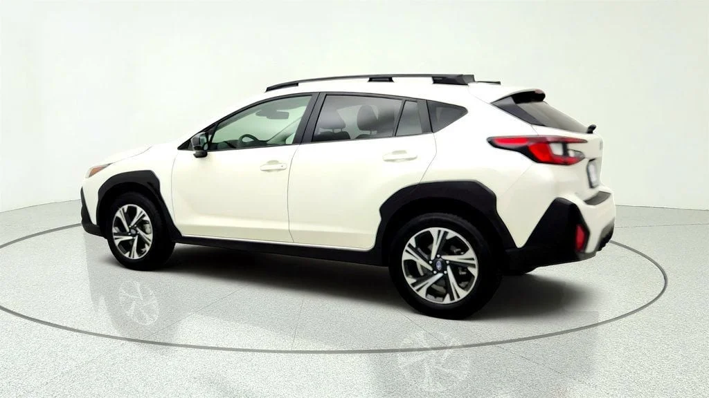 Used 2025 Crystal White Pearl Subaru Premium AWD w/ Power Moonroof & Power Driver Seat image 7