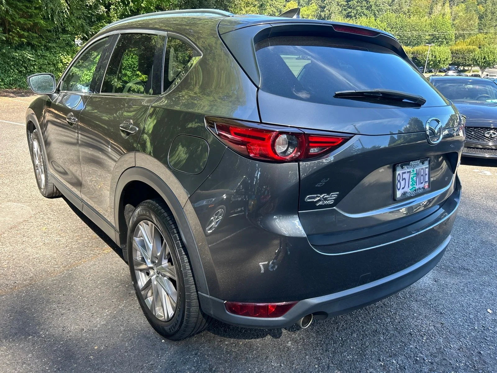 Used 2019 Machine Gray Metallic Mazda Grand Touring image 6
