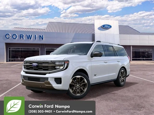 New 2027 Star White Metallic Tri-Coat Ford King Ranch image 3