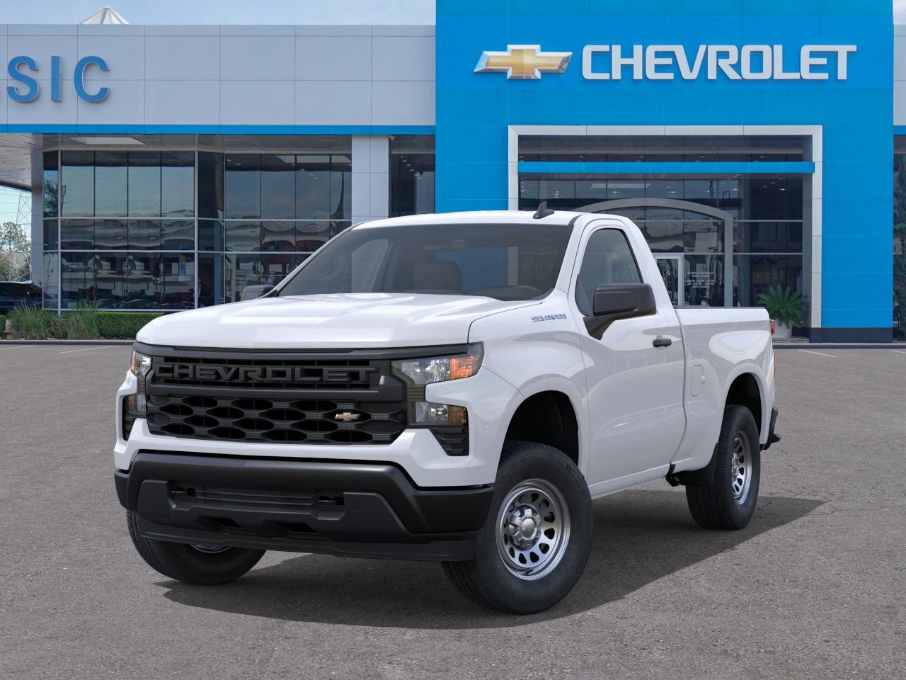 2026 Chevrolet Silverado 1500 WT White at Classic Elite Chevrolet Hwy 6