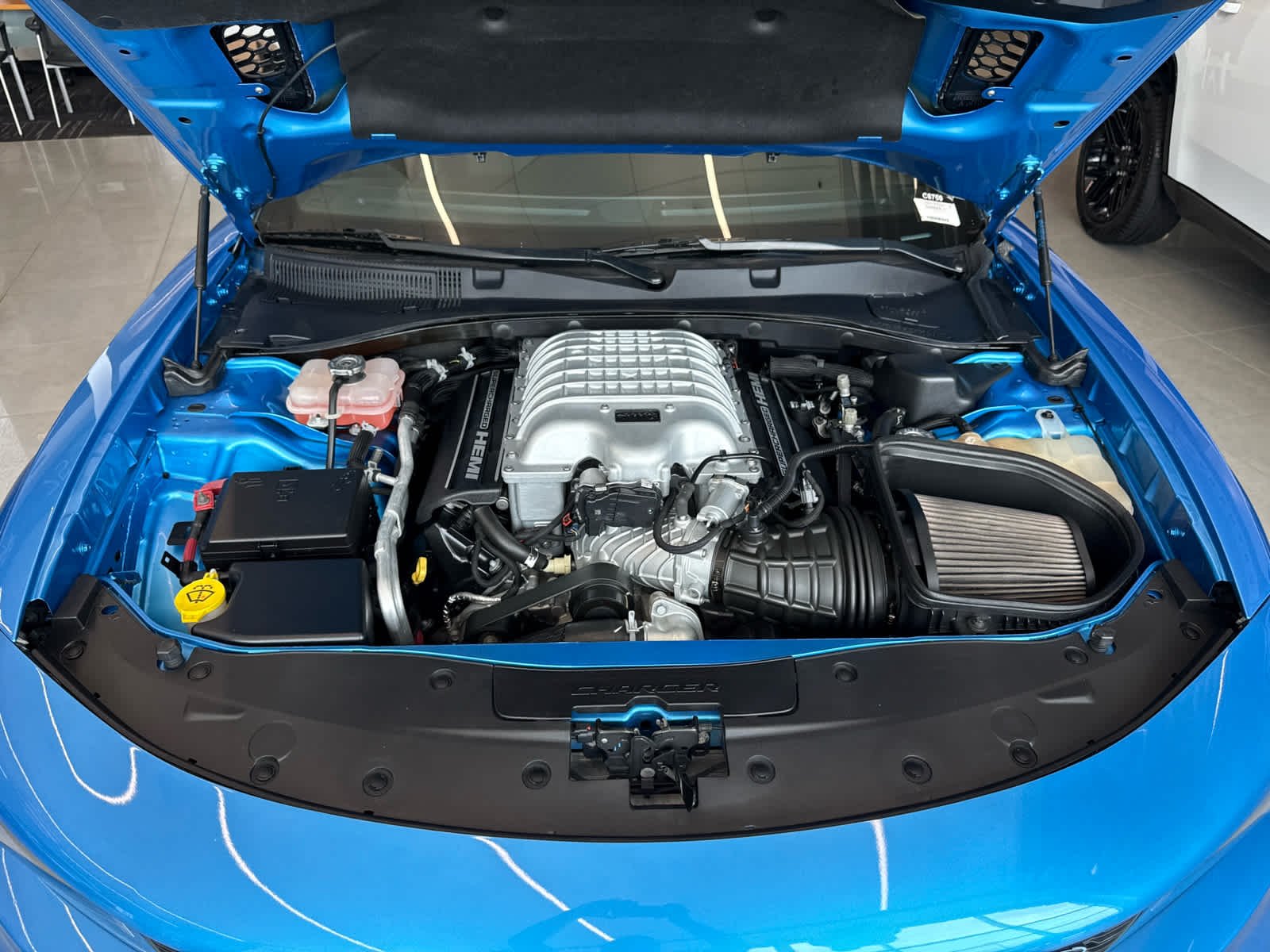 Used 2023 B5 Blue Pearlcoat Dodge SRT Hellcat Redeye Wide Jailbreak image 22