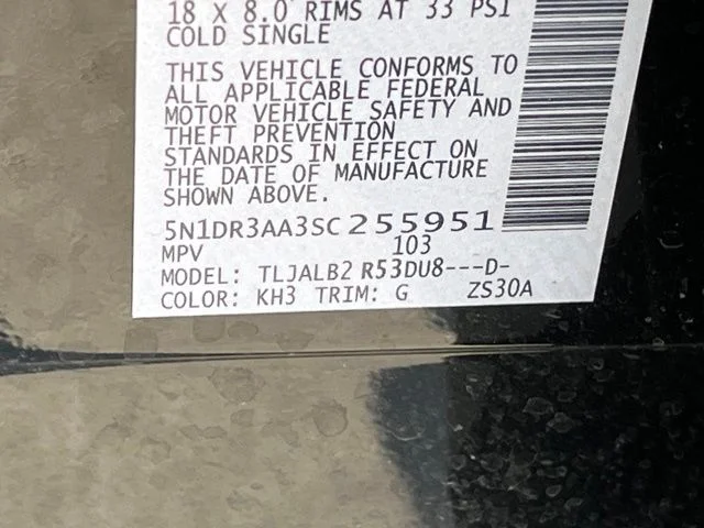 Certified Used 2025 Black Nissan S image 33