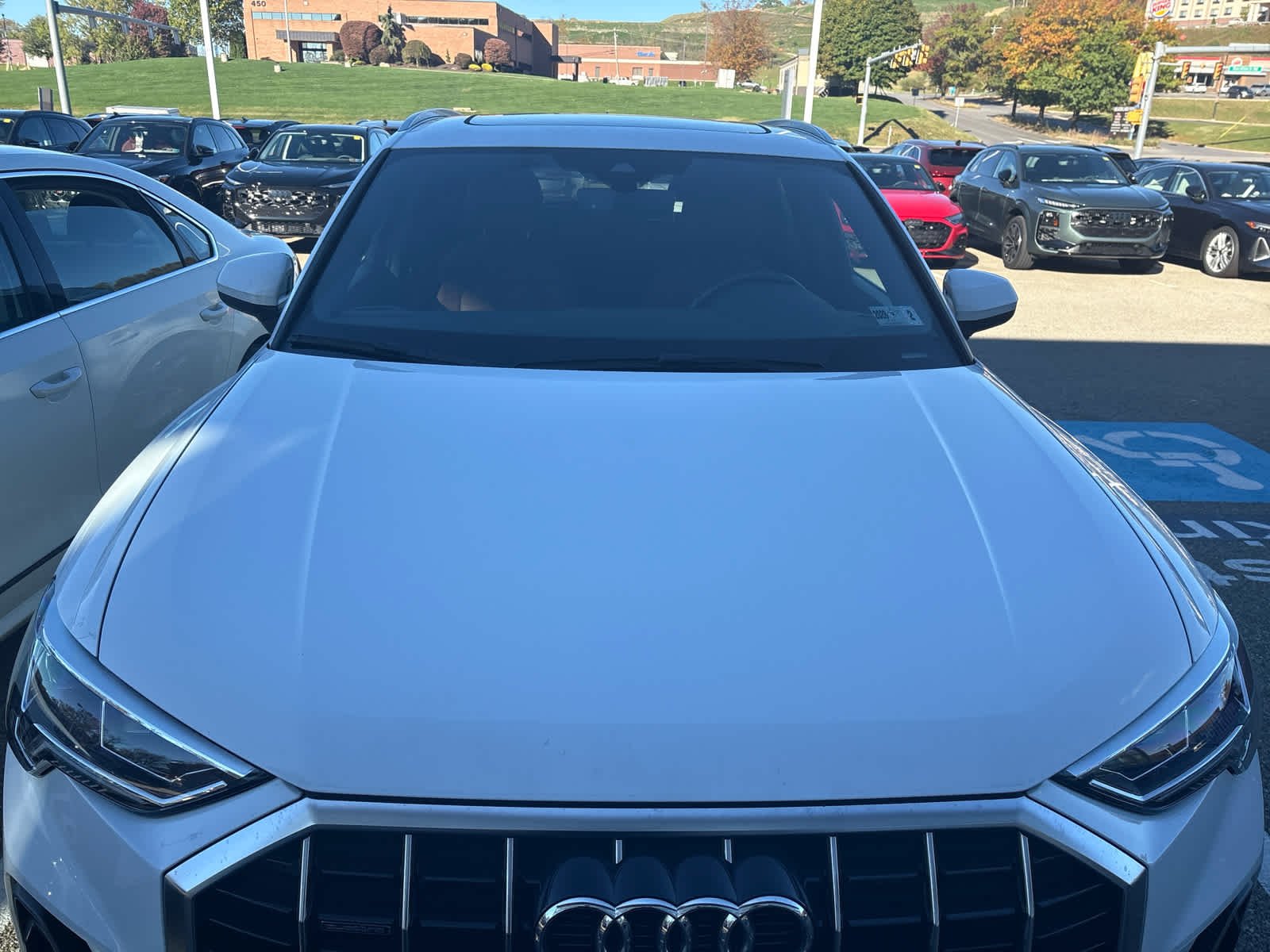 Certified Used 2024 Arkona White Audi S line Premium Plus image 6