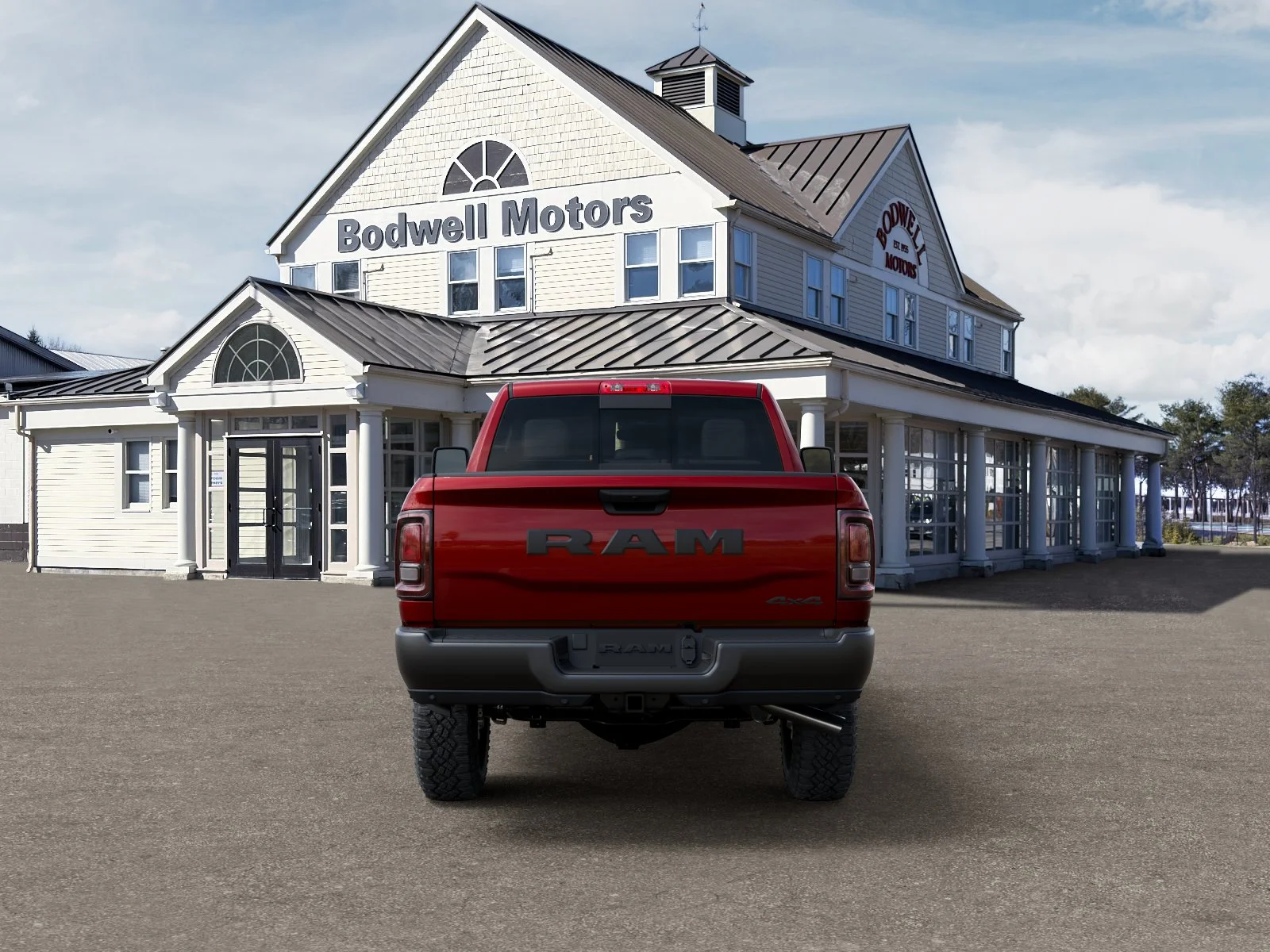 New 2026 Molten Red Pearlcoat RAM Warlock Crew Cab 4x4 6