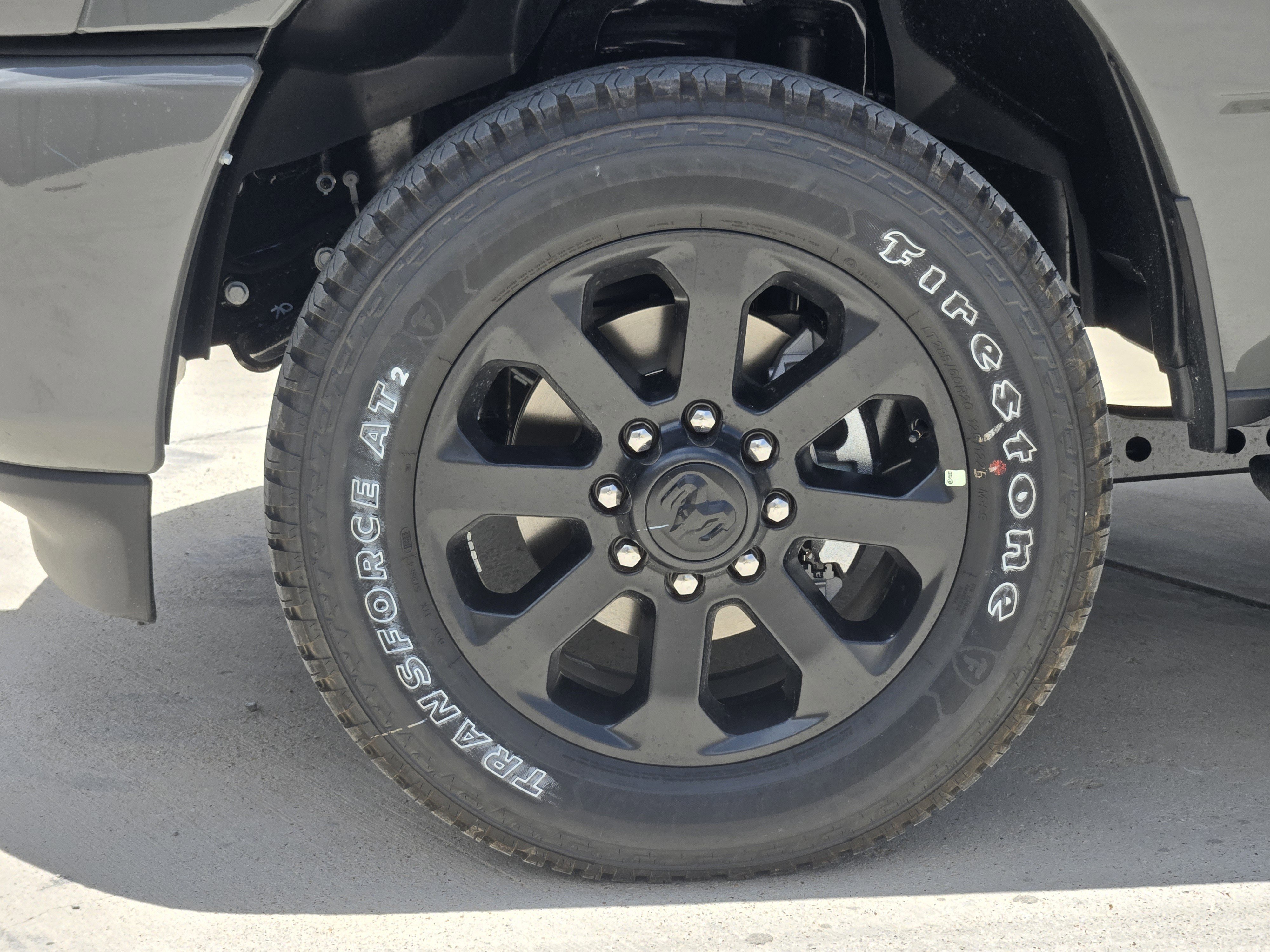 New 2026 Ceramic Gray Clear-Coat Exterior Paint RAM Laramie image 11