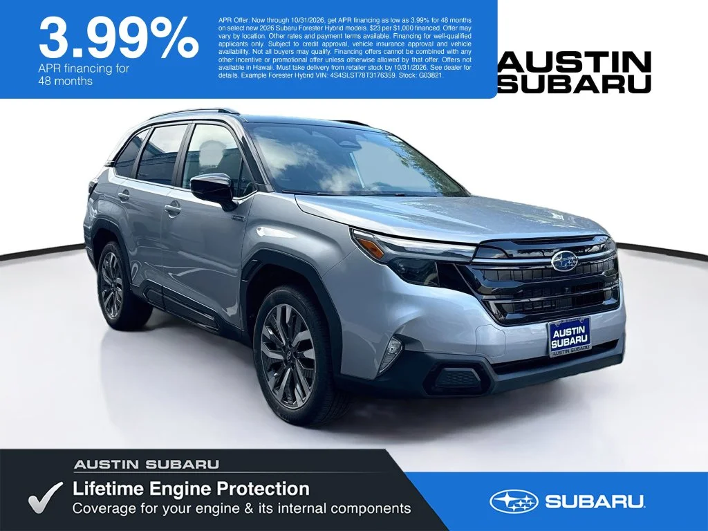 New 2026 Silver Subaru Touring Hybrid image 1