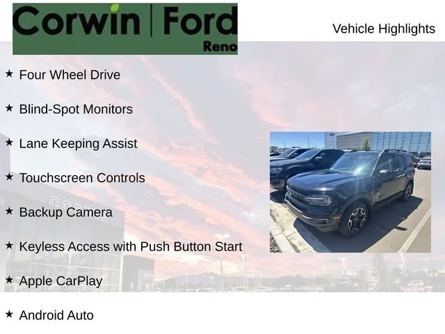 Used 2021 Black Ford Outer Banks image 6