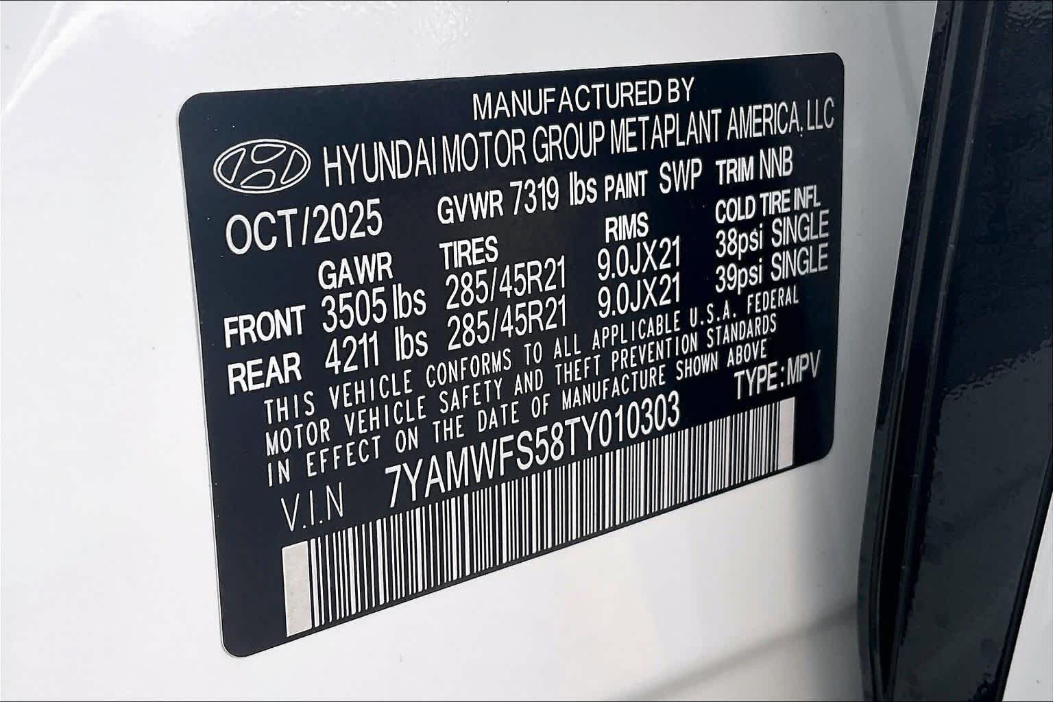 Used 2026 Snow White Pearl Hyundai Performance Limited image 33