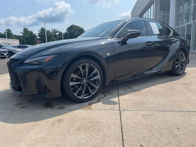 Used 2021 Black Lexus 350 F SPORT image 2