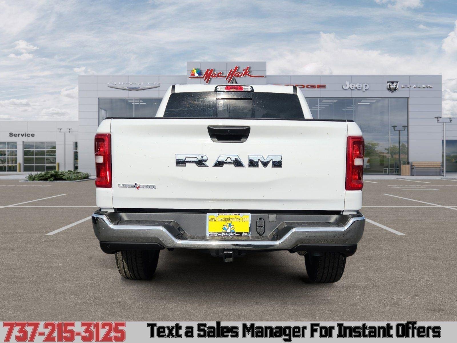 New 2026 Bright White Clear-Coat Exterior Paint RAM Lone Star image 4