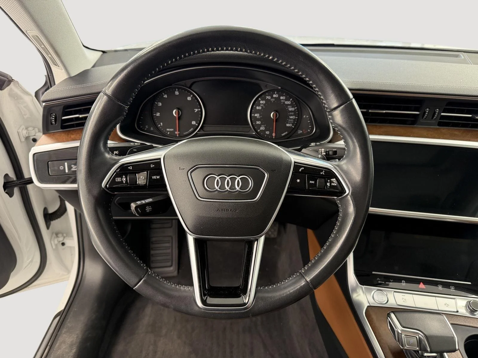 Used 2019 Glacier White Metallic Audi Premium image 8