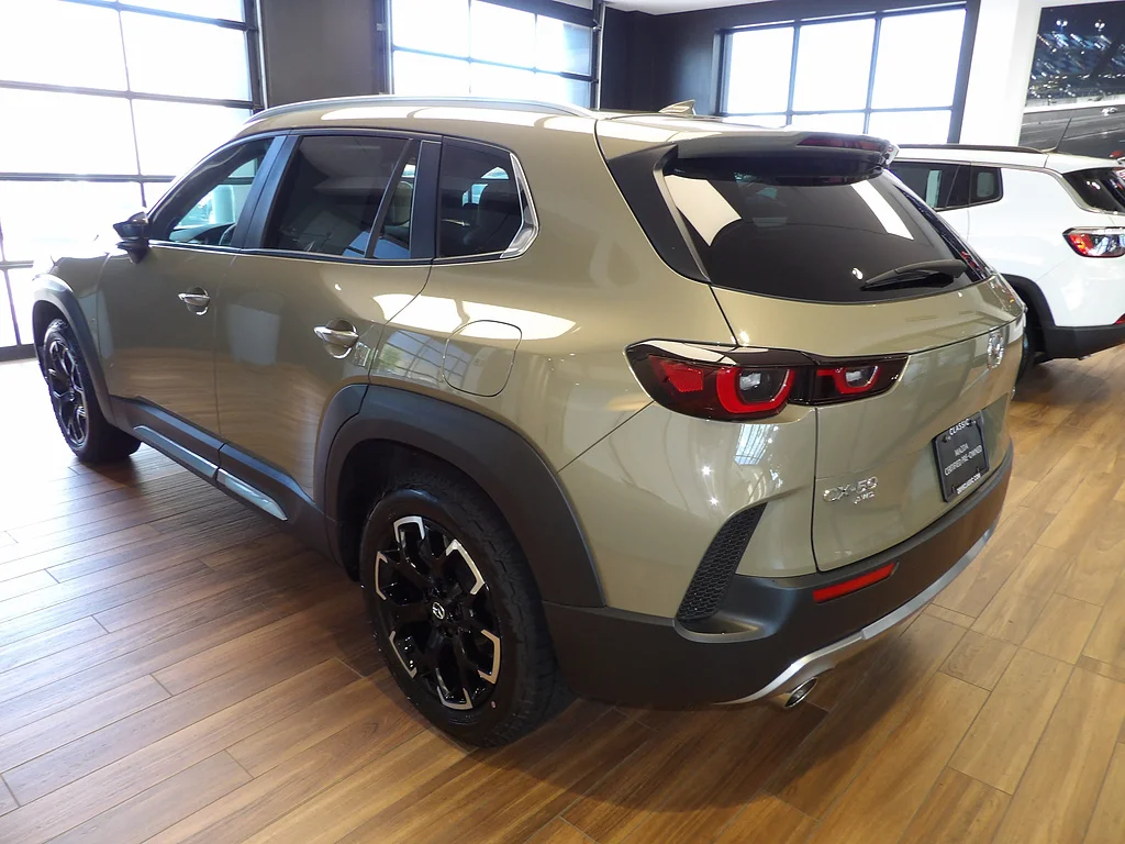 Certified Used 2025 Zircon Sand Metallic Mazda 2.5 Turbo Meridian Edition image 8