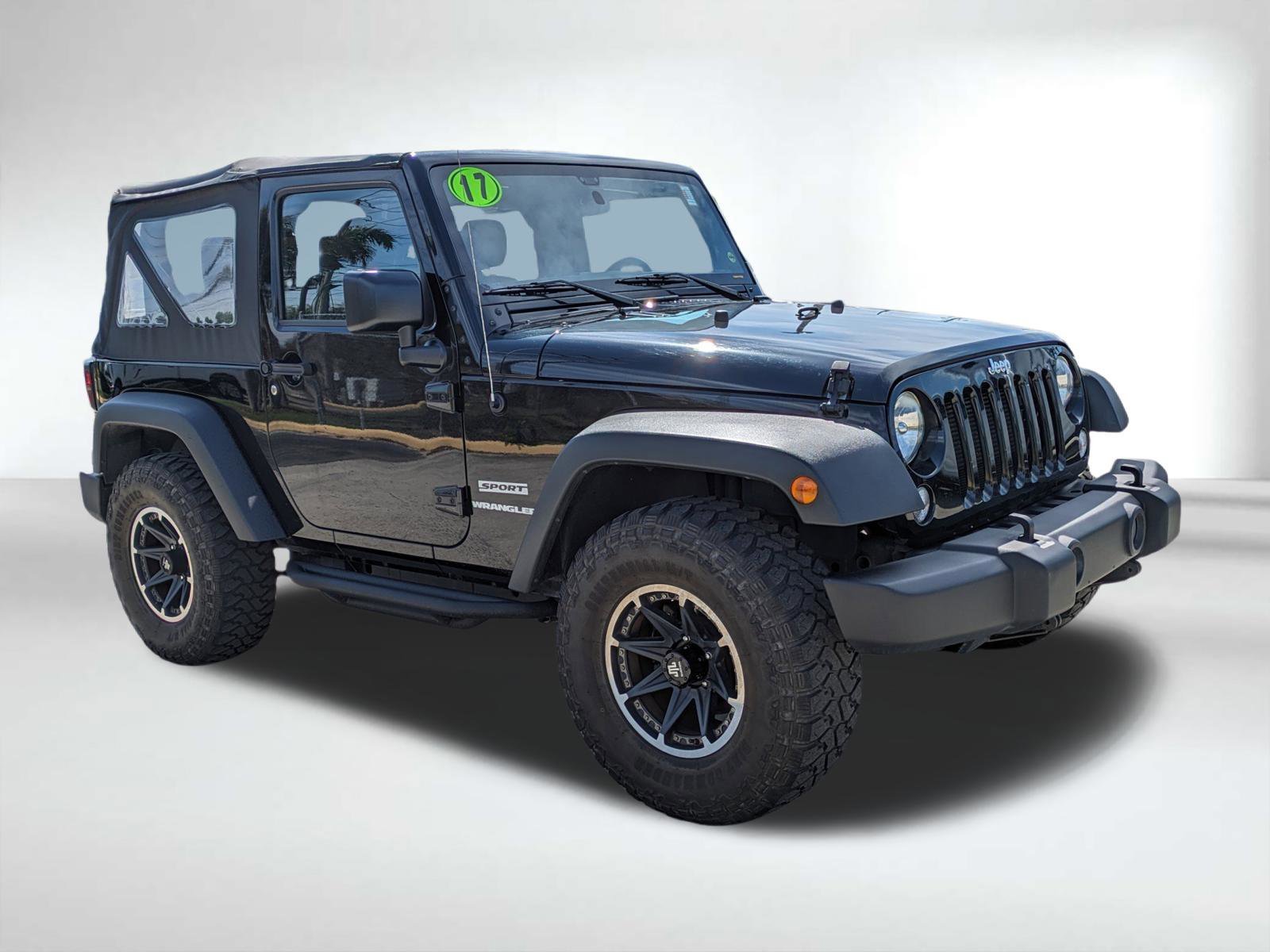 Certified 2017 Jeep Wrangler Sport with VIN 1C4AJWAG9HL571769 for sale in Seminole, FL