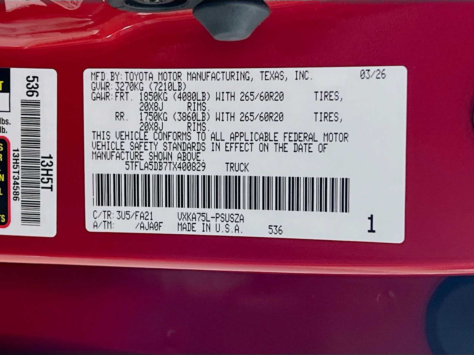 2026 Toyota Tundra — photo 21