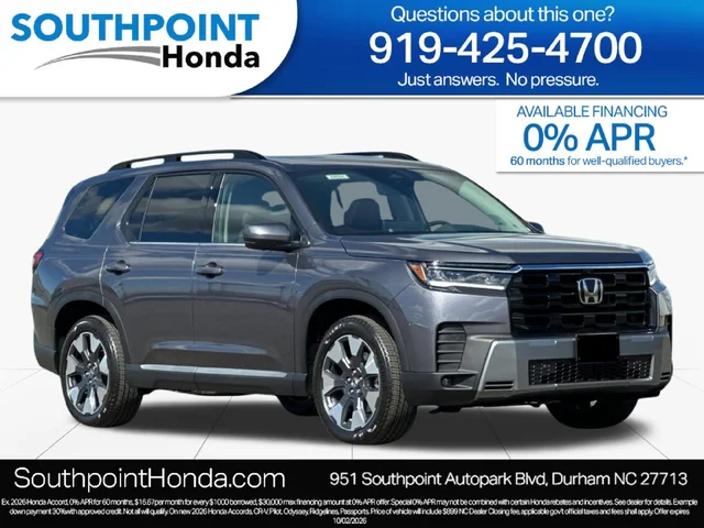 2026 Honda Pilot Elite