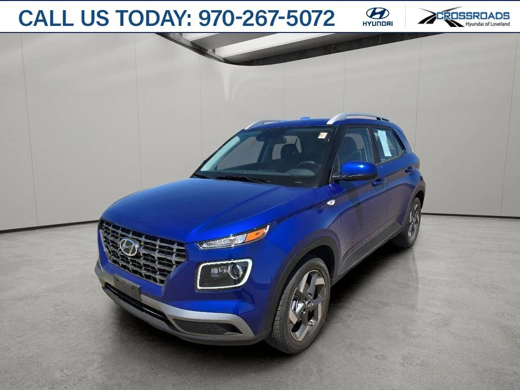 Used 2025 Intense Blue Hyundai Limited image 1