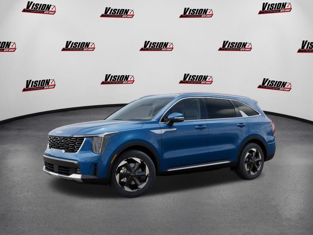 New 2026 Mineral Blue Kia EX image 3
