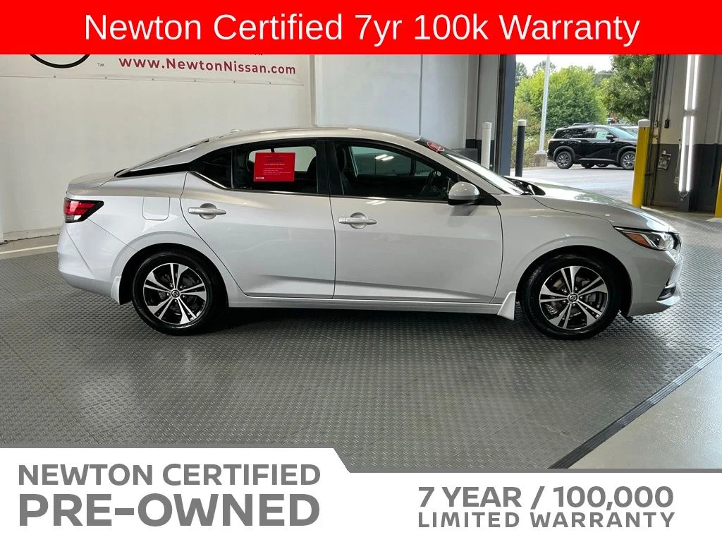 Certified Used 2022 Brilliant Silver Metallic Nissan SV image 4