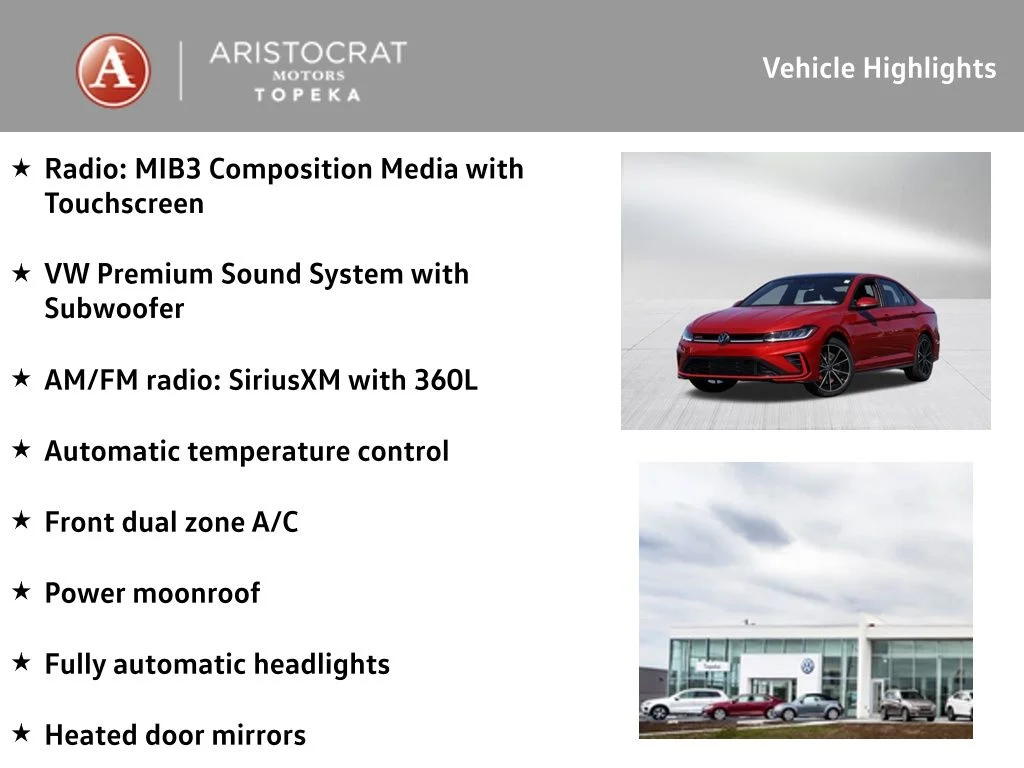 New 2026 Red Volkswagen 2.0T Autobahn image 2