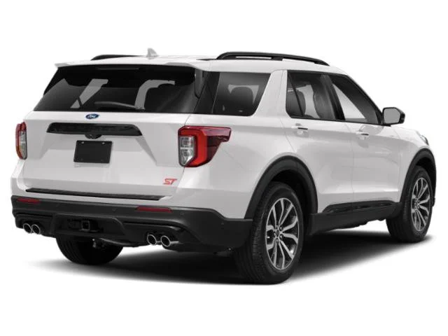 Used 2022 Star White Metallic Tri-Coat Ford ST image 2
