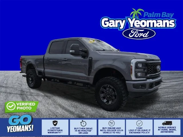Certified Used 2024 Carbonized Gray Metallic Ford Lariat image 1