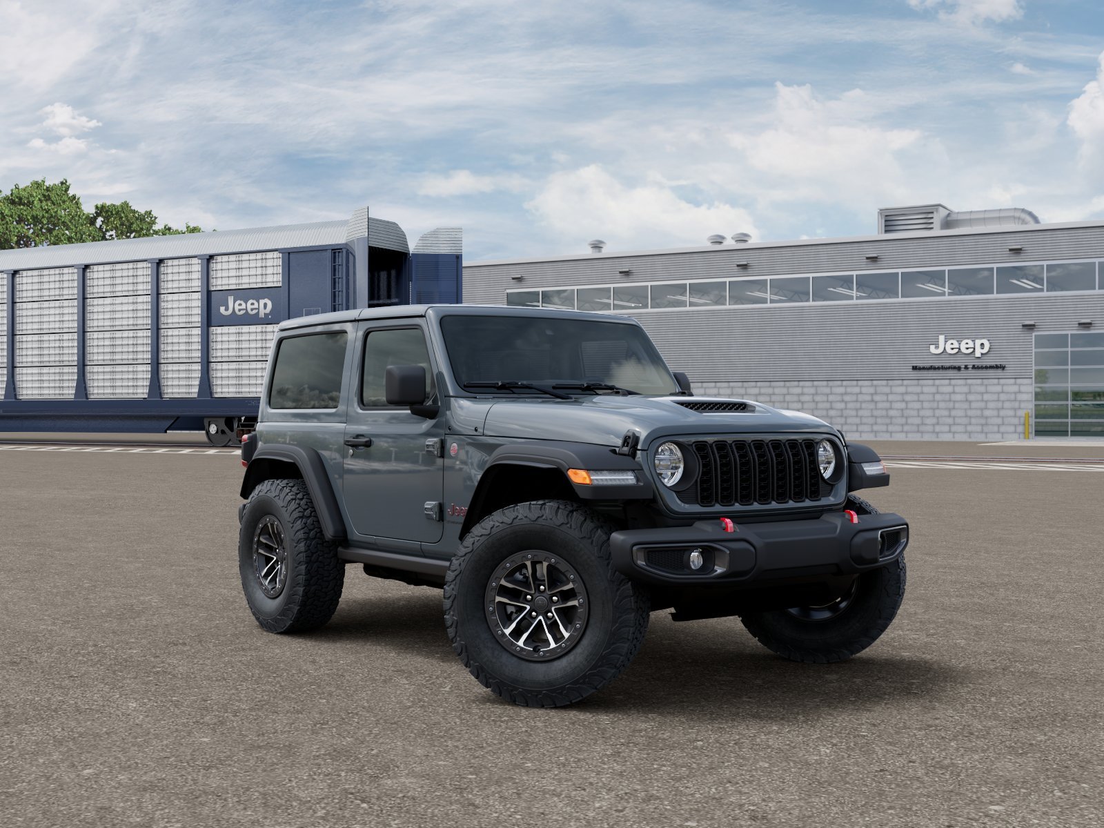 New 2026 Anvil Clear-Coat Exterior Paint Jeep Rubicon image 3