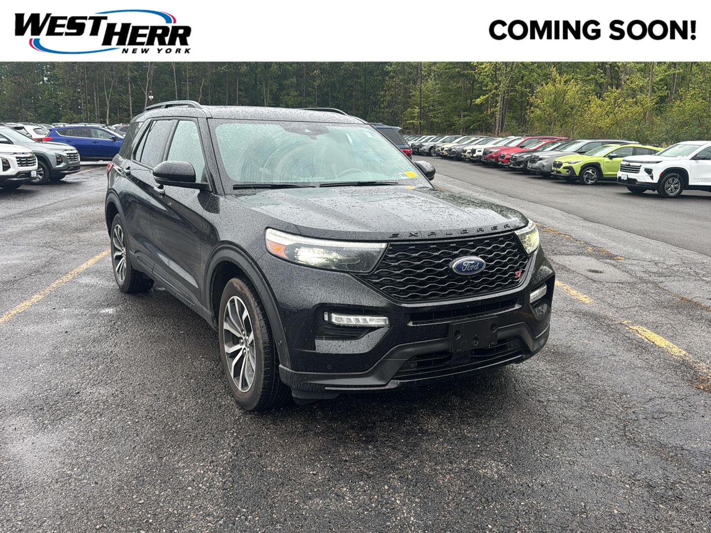 Used 2020 Agate Black Ford ST image 1