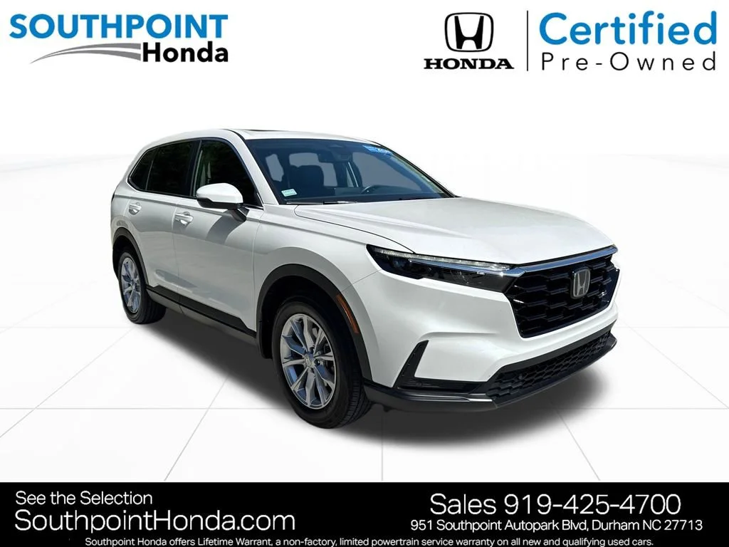 Certified Used 2024 Platinum White Pearl Honda 1.5T AWD EX-L image 36