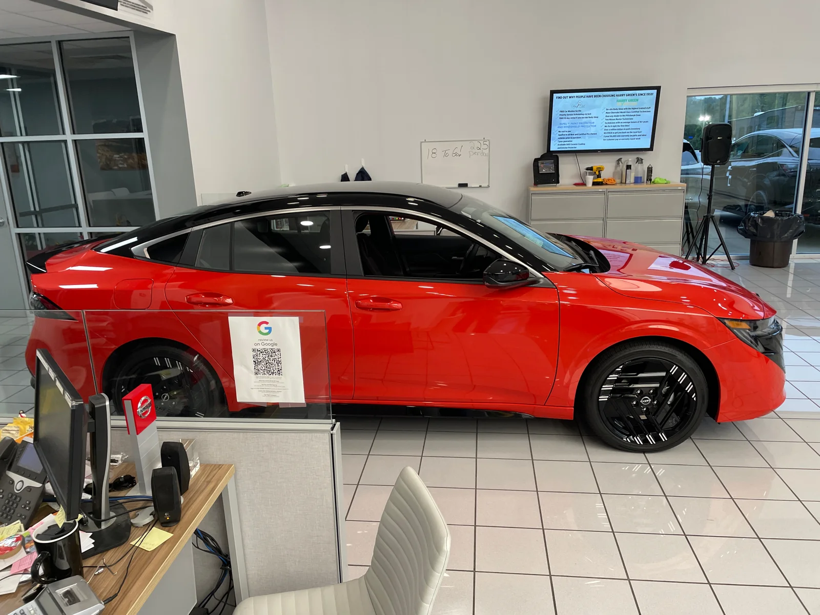 New 2027 Energetic Ember / Super Black Two-tone Nissan SR image 4