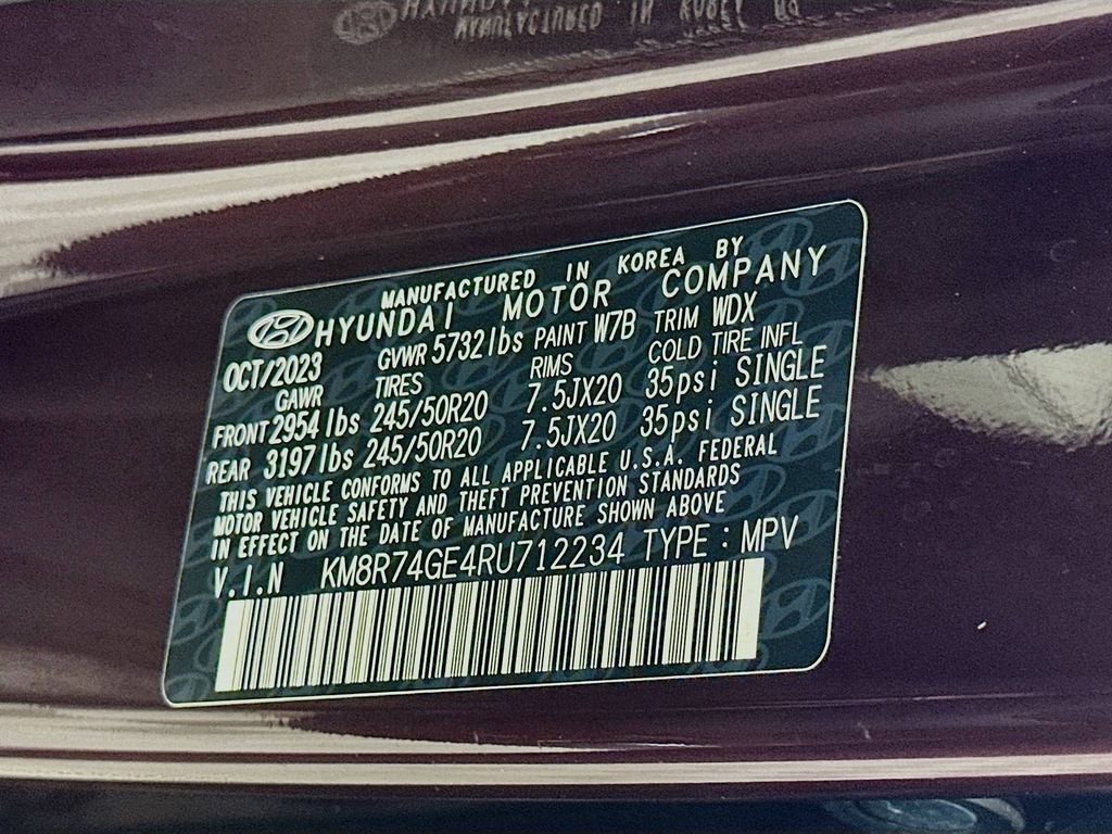 Used 2024 Red Hyundai Calligraphy image 34