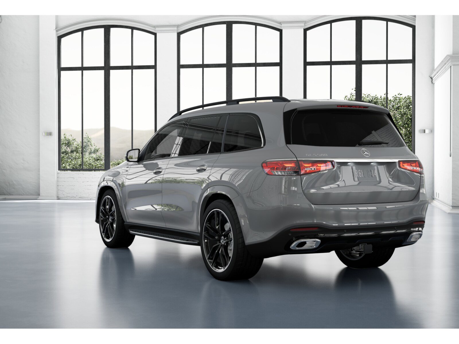 Certified Used 2024 MANUFAKTUR Alpine Grey Mercedes-Benz GLS 580 image 12