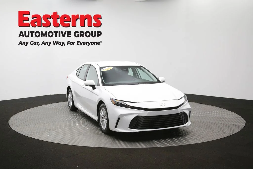 Used 2025 White Toyota LE image 50