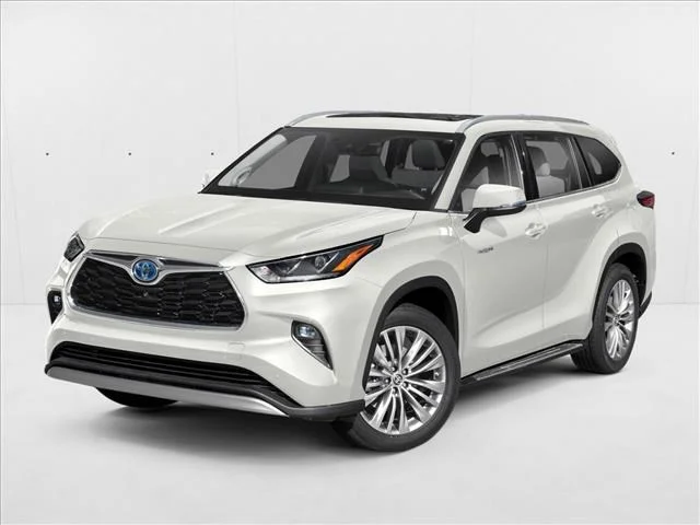 Used 2021 Blizzard Pearl Toyota Hybrid Platinum image 1
