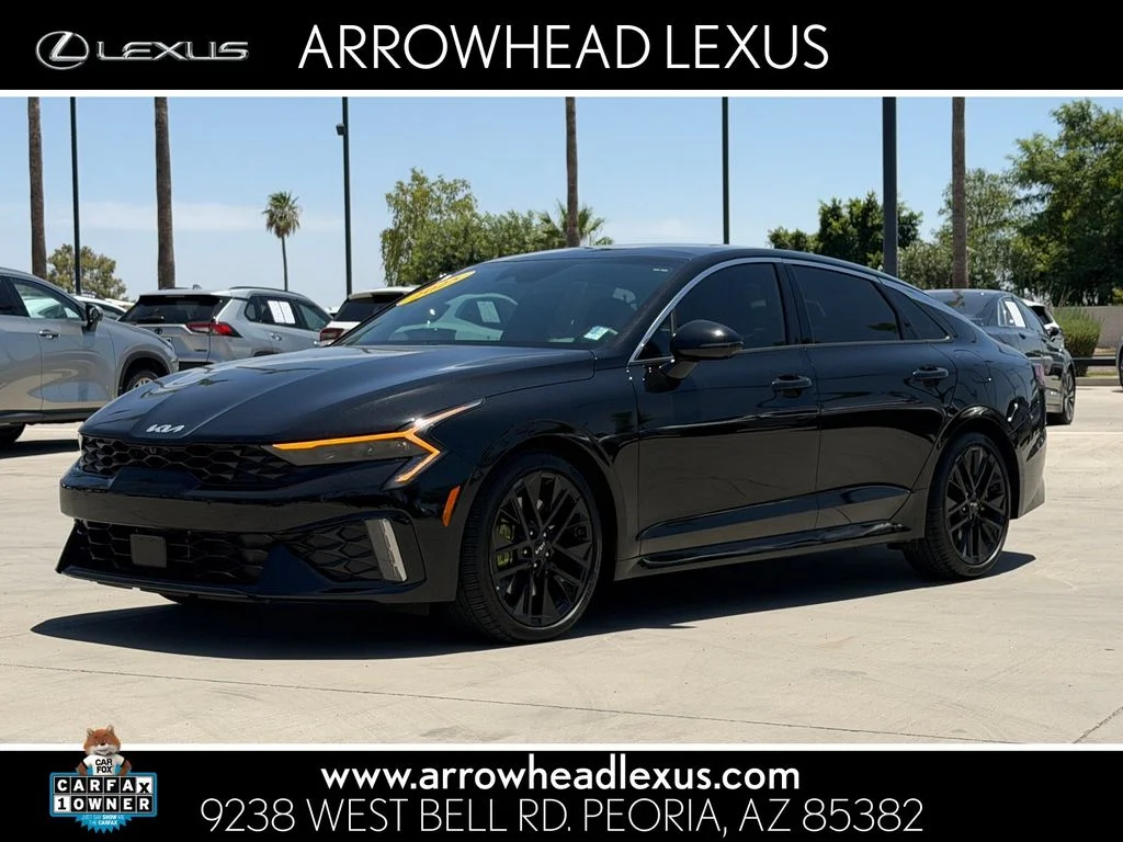 Used 2025 Black Kia GT image 1