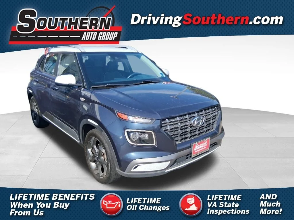 Used 2020 Blue Hyundai Denim image 1
