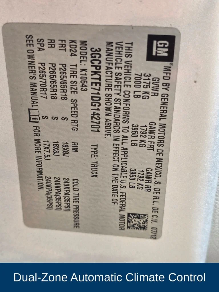 Used 2013 Silver Chevrolet LTZ image 12