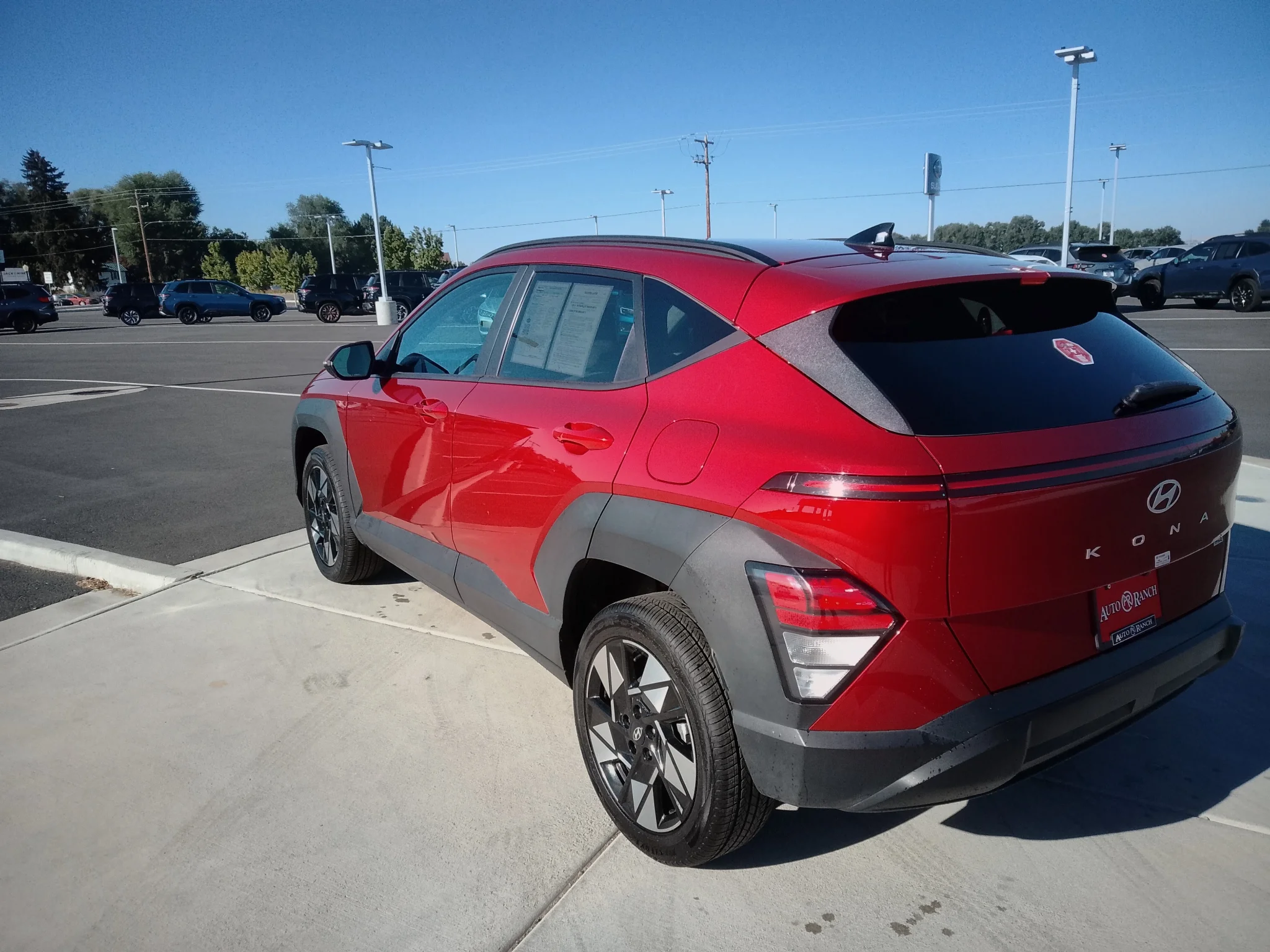 Used 2024 Ultimate Red Metallic Hyundai SEL image 4