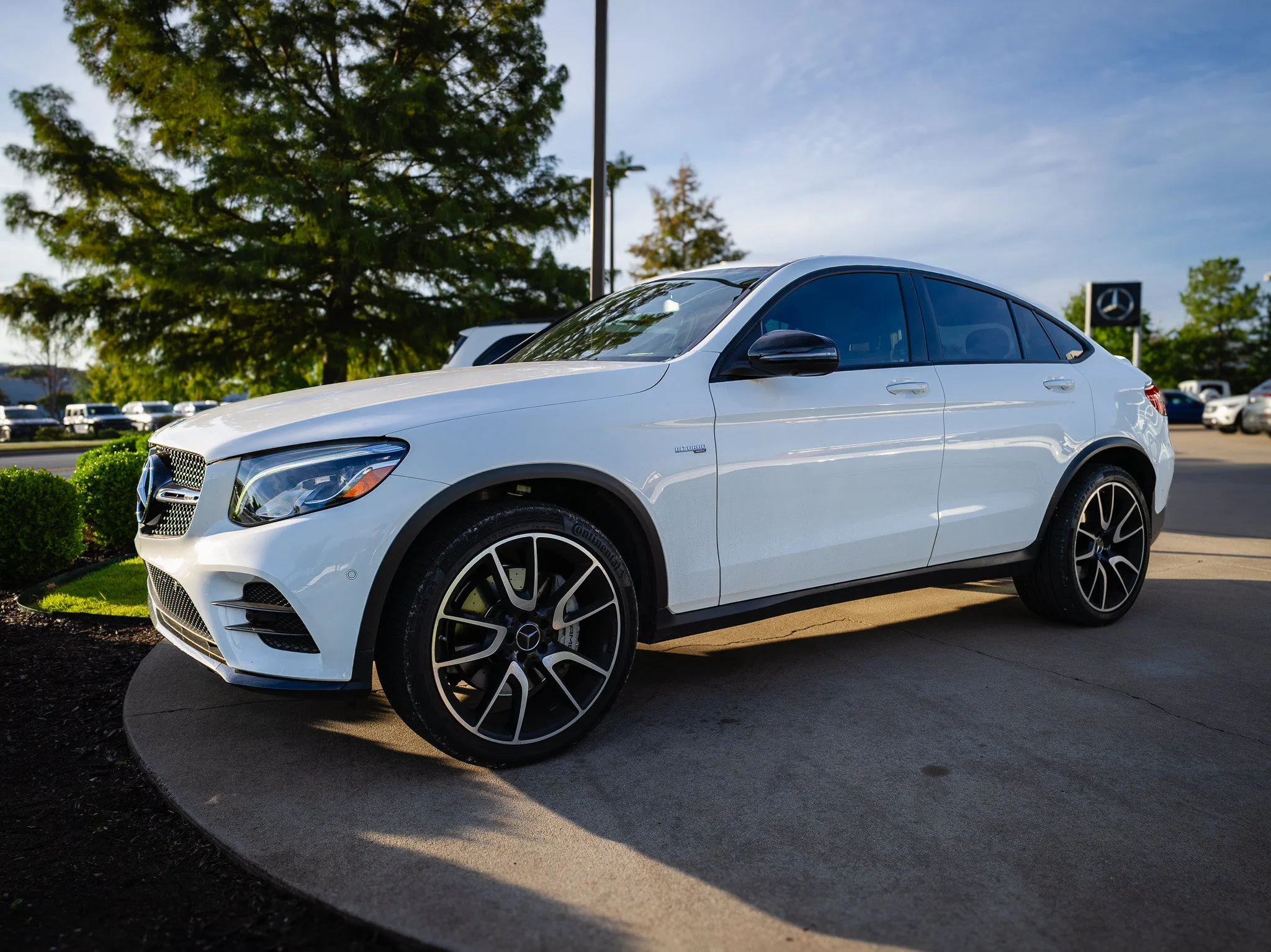 Used 2019 Polar White Mercedes-Benz GLC 43 AMG® image 3