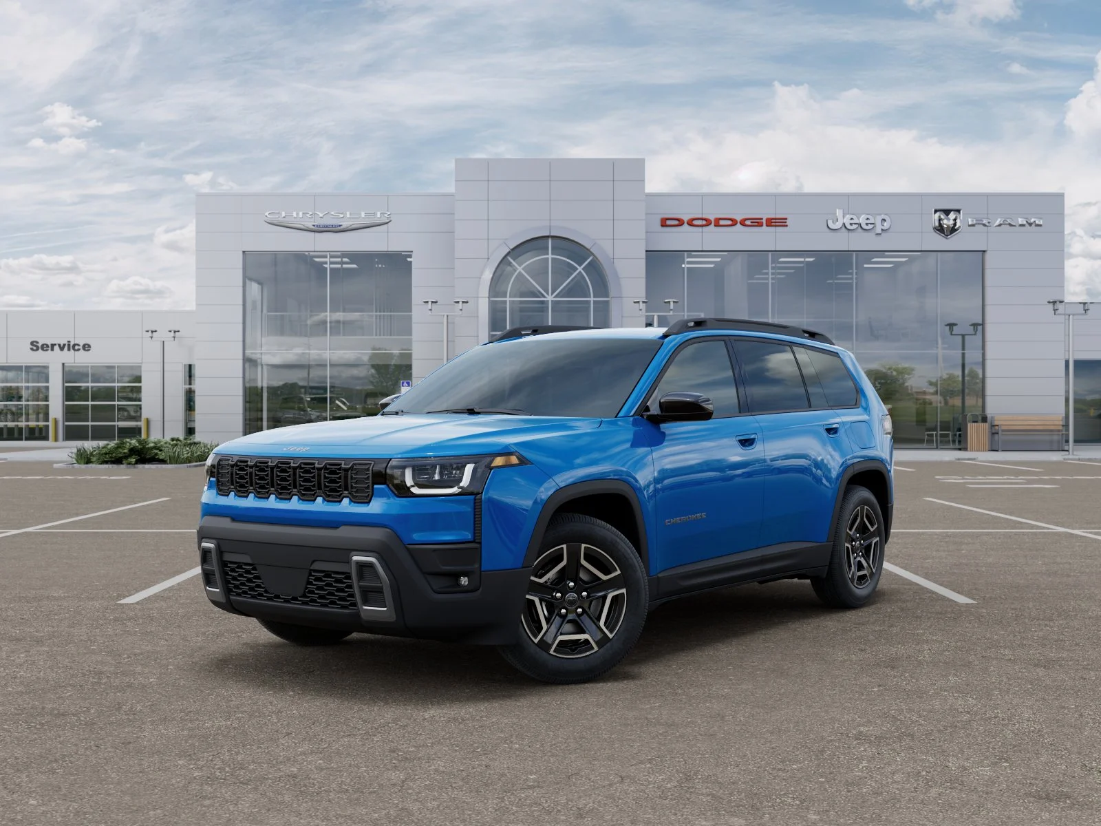 New 2026 Blue Jeep Laredo image 28