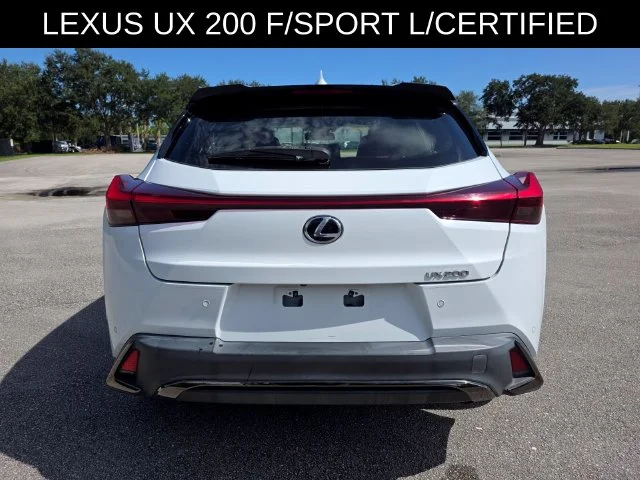 Certified Used 2022 White Lexus 200 F SPORT image 4