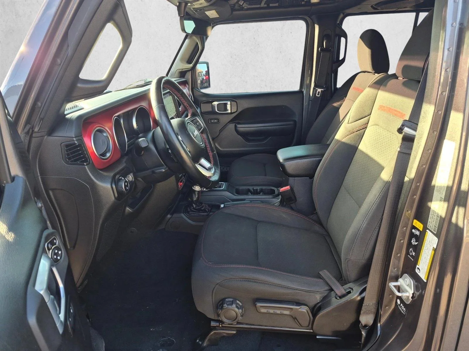 Used 2021 Granite Crystal Clearcoat Metallic Jeep Rubicon image 14