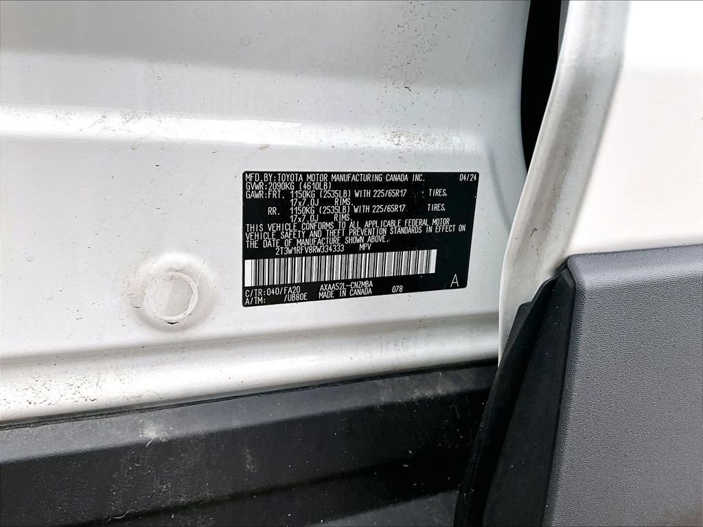 Used 2024 White Toyota XLE image 9