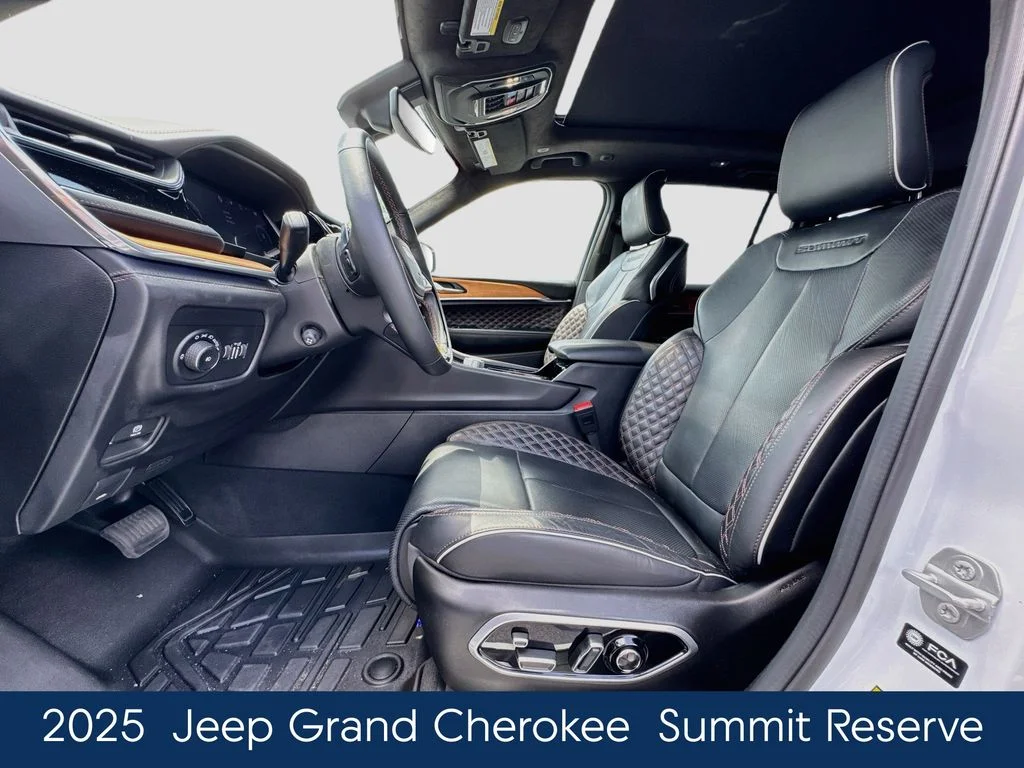 Used 2025 White Jeep Summit Reserve image 23