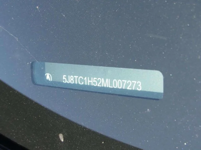 Used 2021 Fathom Blue Pearl Acura Technology Package image 6