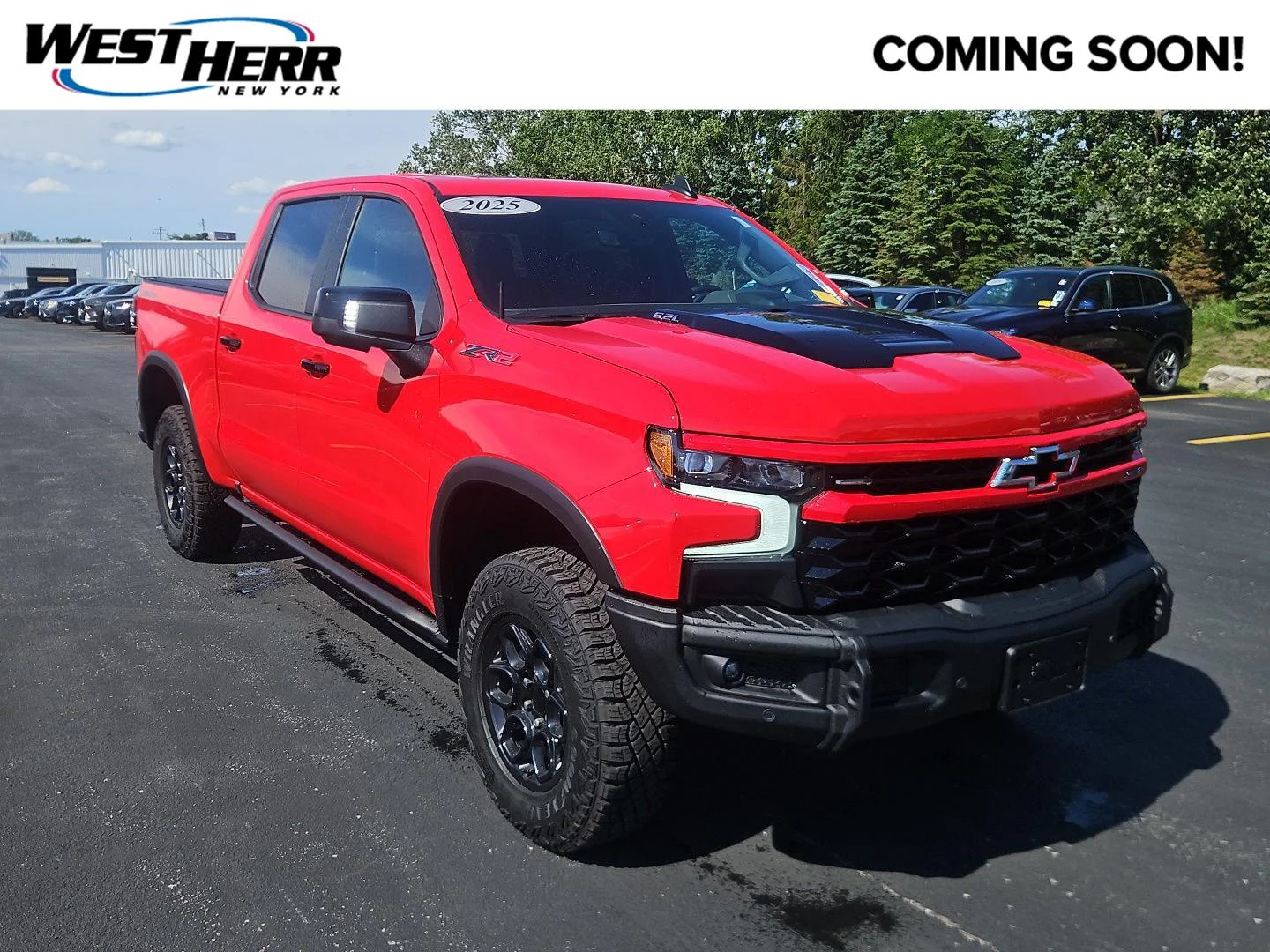 Used 2025 Red Hot Chevrolet ZR2 image 1