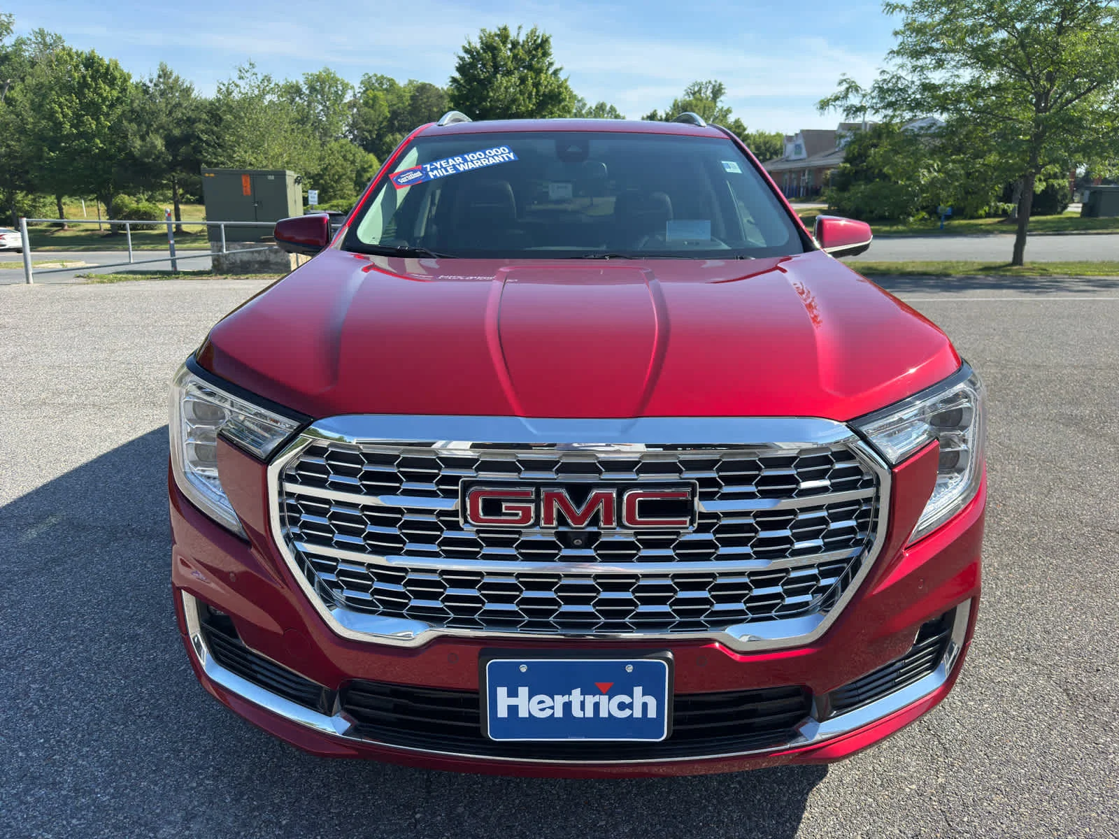 Used 2022 Cayenne Red Tintcoat GMC Denali image 9