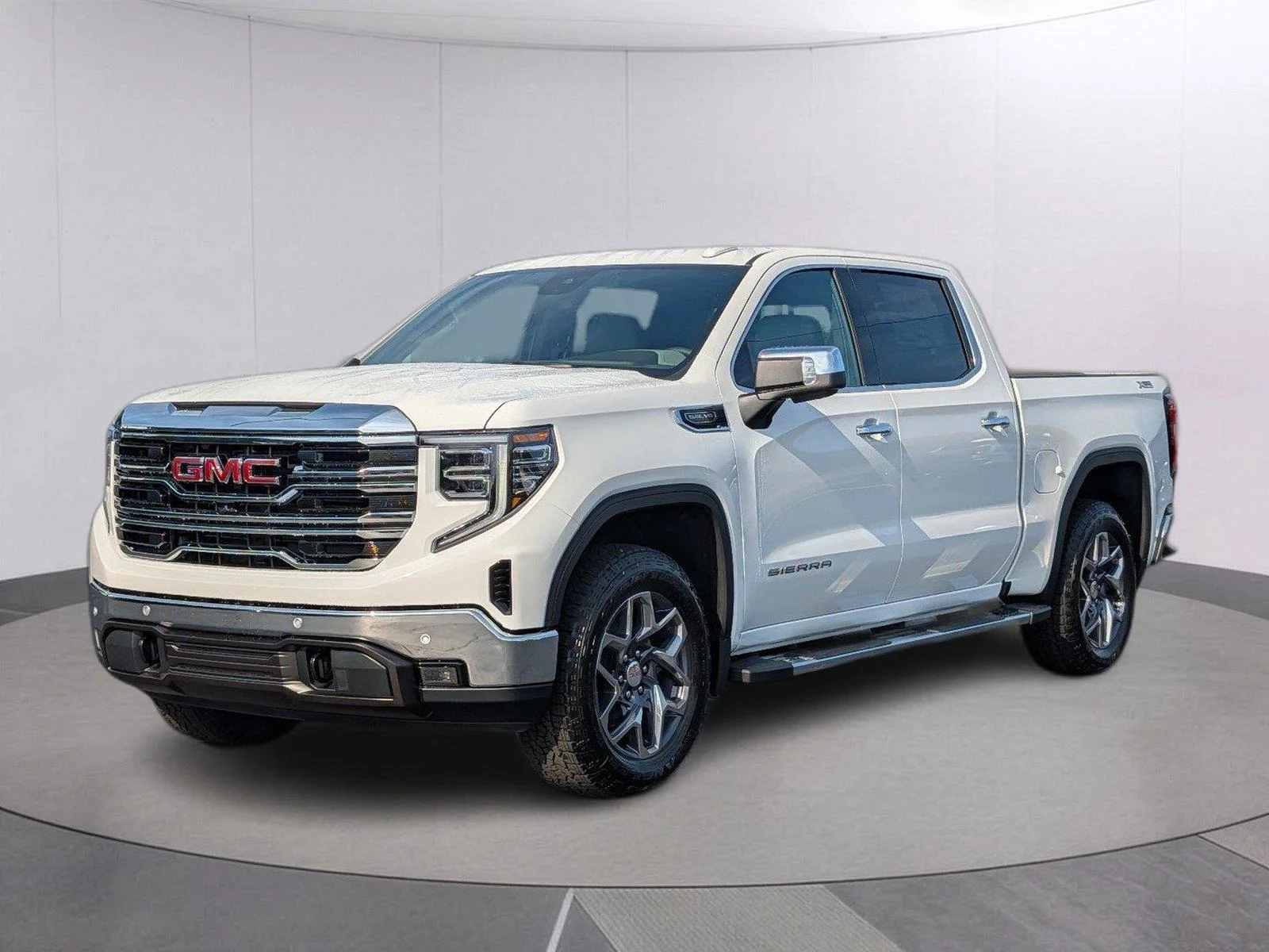 New 2026 Summit White GMC SLT image 1