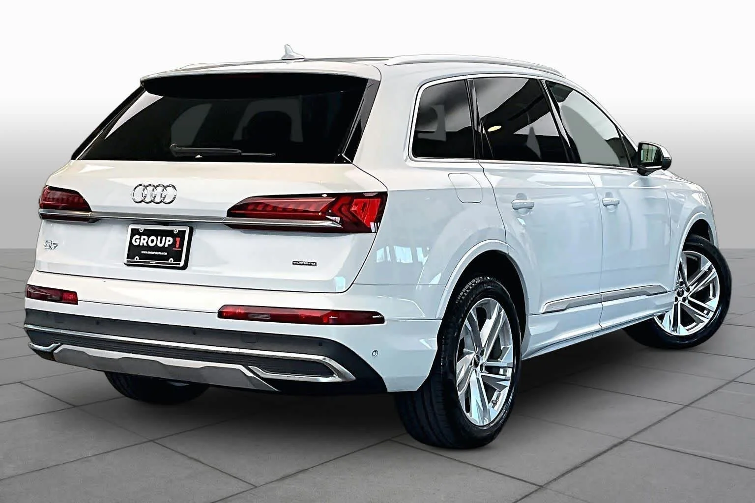 Used 2023 Glacier White Metallic Audi Premium Plus image 13