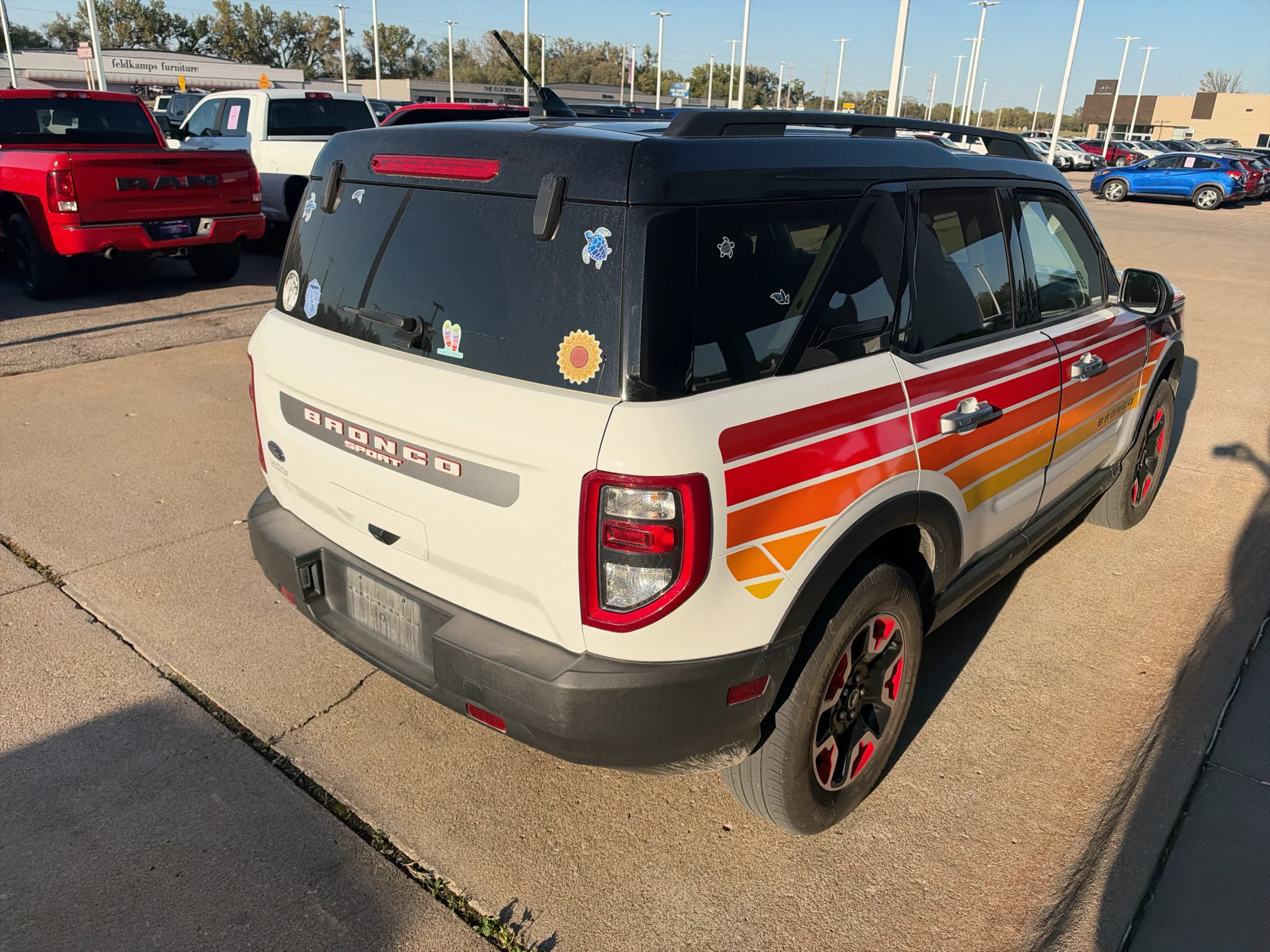 Used 2024 Oxford White Ford Free Wheeling image 6